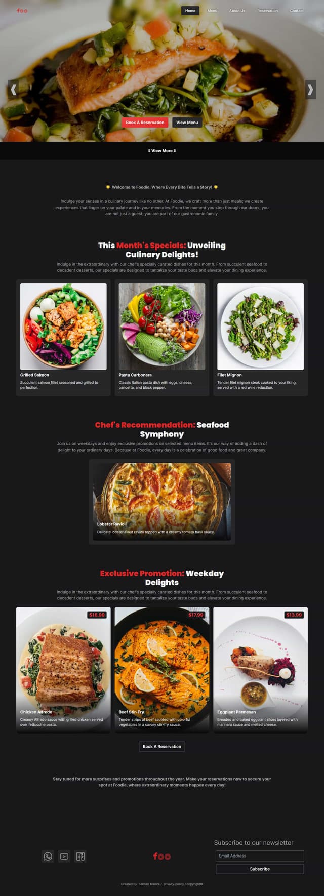 Foodie project image
